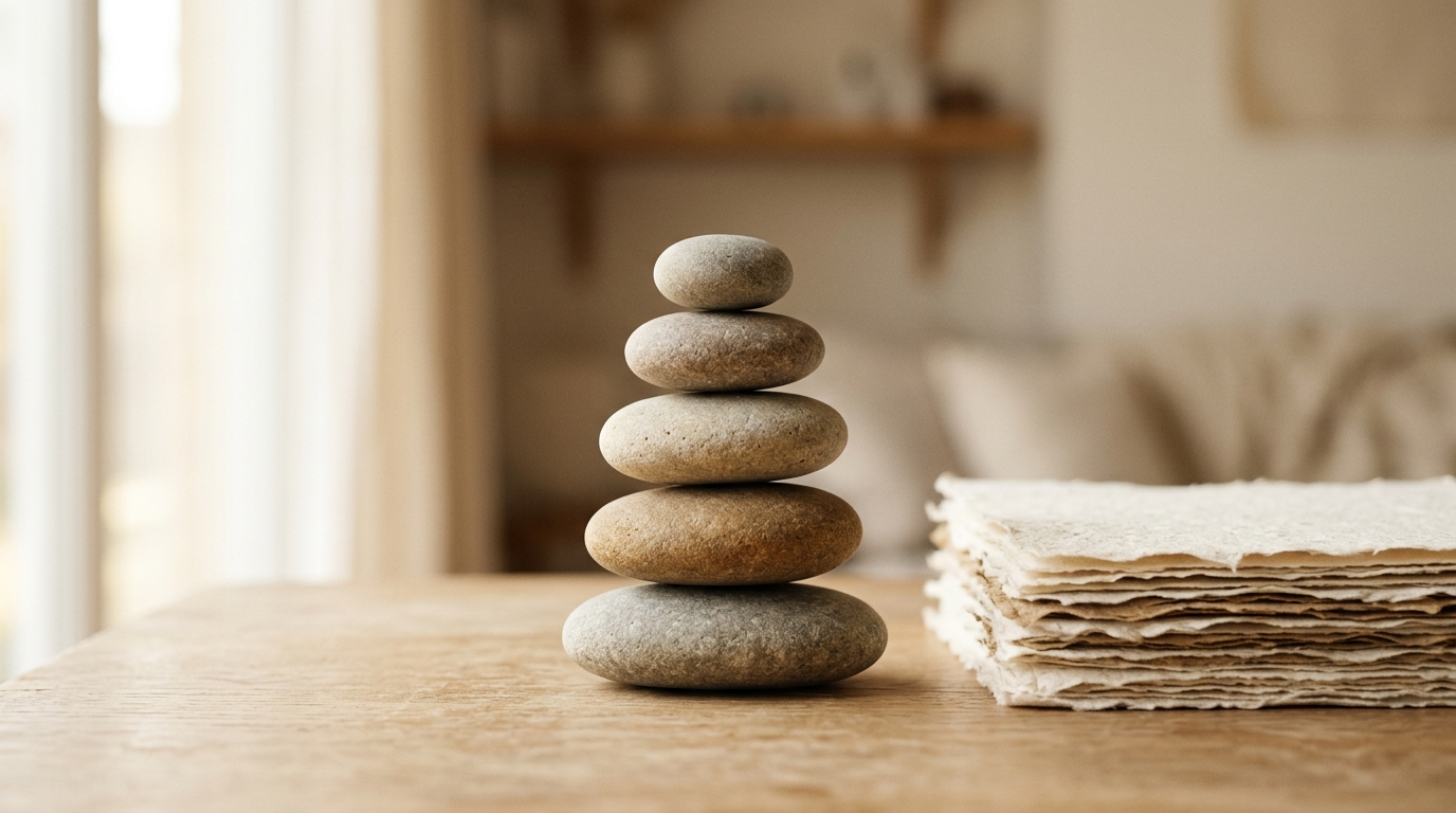 Minimalistische Balance & Fokus: Psychologische Diagnostik
